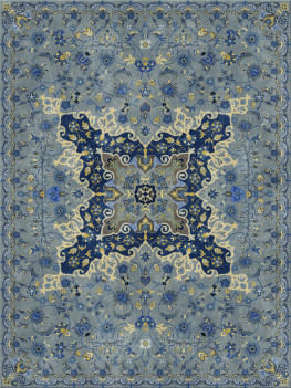 alto nodo 7620-oriental4 - handmade rug, persian (India), 40x40 3ply quality